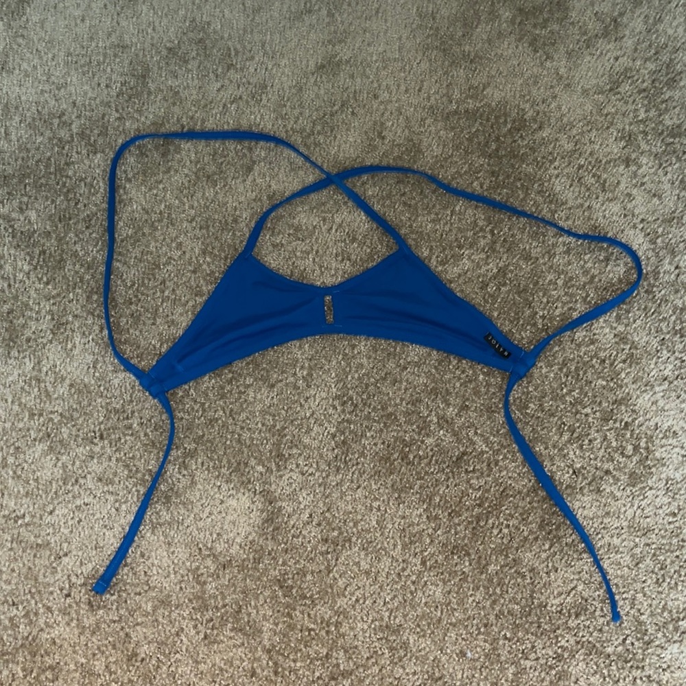 Jolyn bikini top navy blue